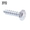 Prime-Line 1/4 in. X 1 in., Zinc Plated 100 PK 9054850 - alternate 3